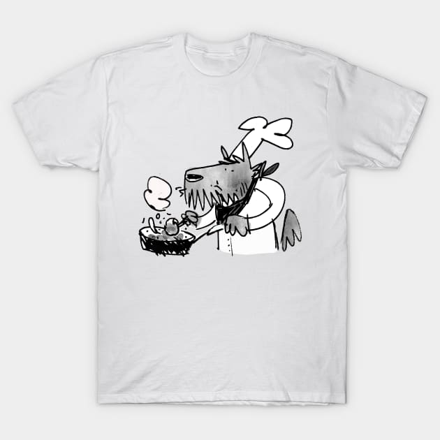 Dog Chef T-Shirt by MankySock